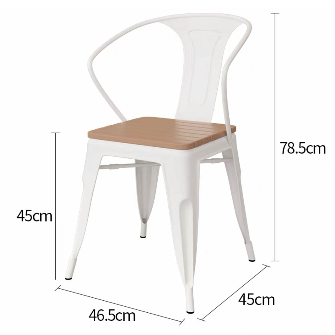 餐椅Tolix(白)